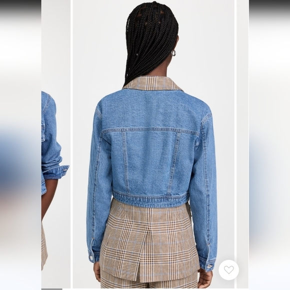 Veronica Beard Blue and Tan Plaid Jacket - Picture 2 of 8